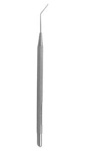 ophthalmic manipulator, Single-Ended, Lester Angled